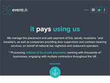 Tablet Screenshot of eventuk.co.uk